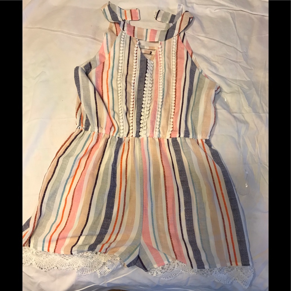 Beautees Girls Size 16 Romper